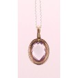 9ct Pink Amethyst Enhancer SOLD